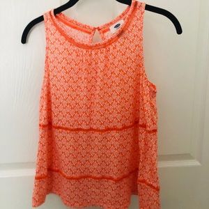 Old Navy Orange Tank